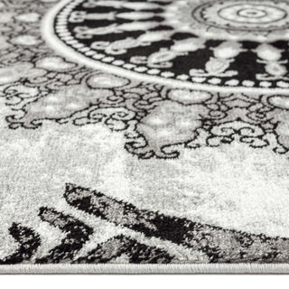 Valente Grey Medallion Rug