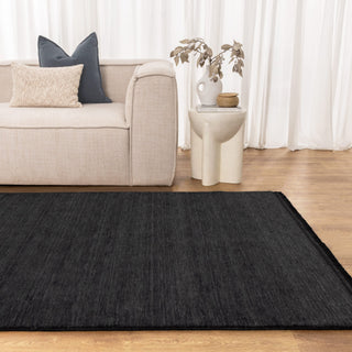 Amelia Charcoal Wool Rug