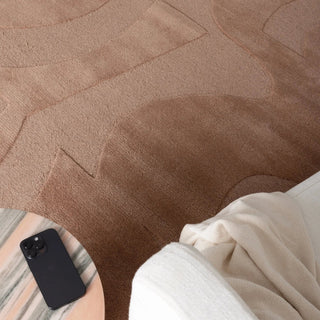 Paloma Peach Wool Rug
