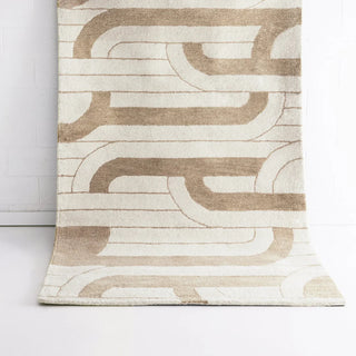 Leah Ivory Sand Wool Rug