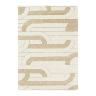 Leah Ivory Sand Wool Rug