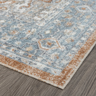 Haven Indigo Washable Rug