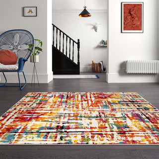 Solis Multi Abstract Rug