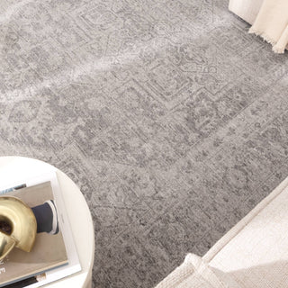 Elara Silver Traditional Rug