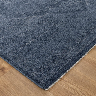 Orion Navy Traditional Rug