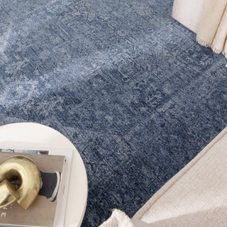 Orion Navy Traditional Rug