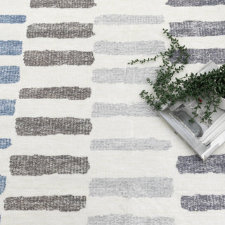 Ocean Stripe Washable Rug