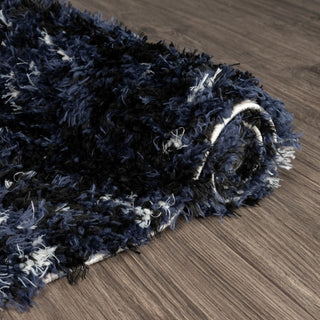 Noctra Navy Plush Rug