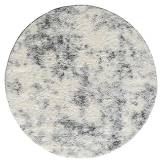 Marble Plush Round Rug