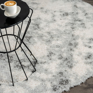 Marble Plush Round Rug