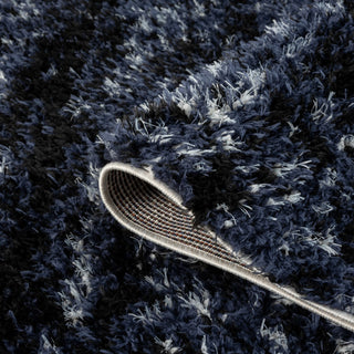Noctra Navy Plush Rug